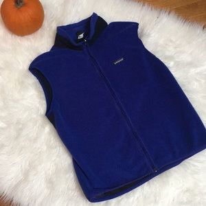 Royal Blue Patagonia Fleece Vest Large